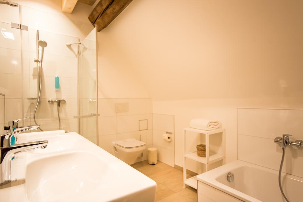 Baumgartners Dreiseithof - Historisch, Modern, Zentral Apartment Bad Krozingen Ngoại thất bức ảnh